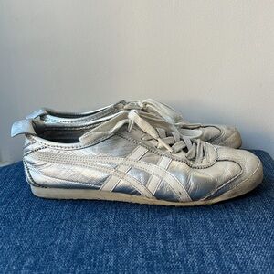 Onitsuka Tiger by Asics Silver Vintage Sneakers